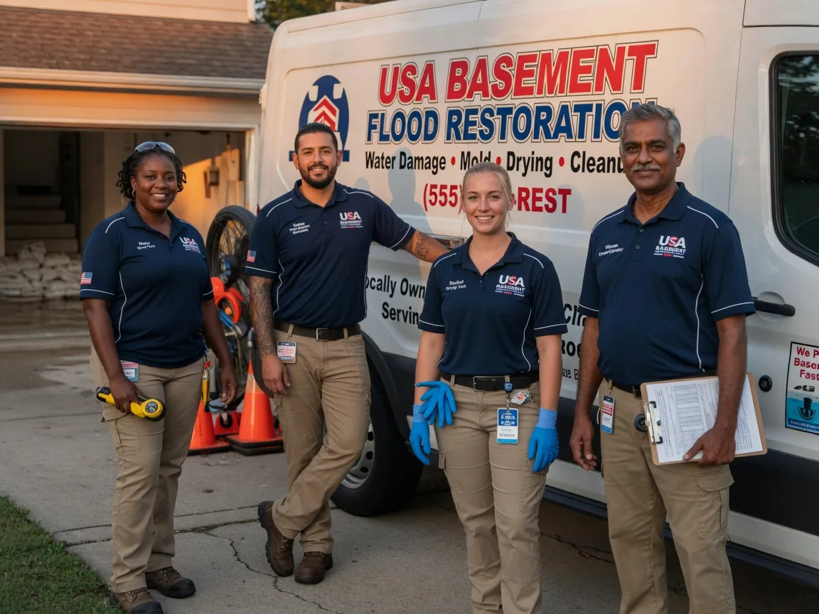 Basement Flood Cleanup company in Lowry City, MO